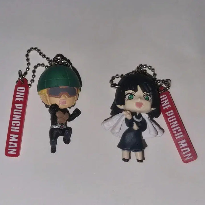 [BUNJANG] One-Punch Man Fubuki, Mockup Rider Figure Keychain Bundle Set / 원펀맨 후부키, 무면허라이더 피규어 키링 일괄