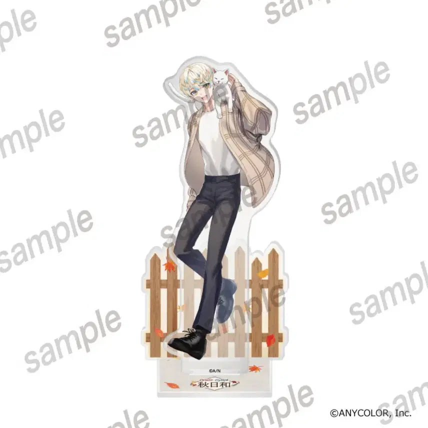[BUNJANG] Nijisanji Heroine Oriens Hibachi Mana Manekineko Collaboration Acrylic Stand / 니지산지 히어로 오리엔스 히바치마나 마네키네코 콜라보 아크릴