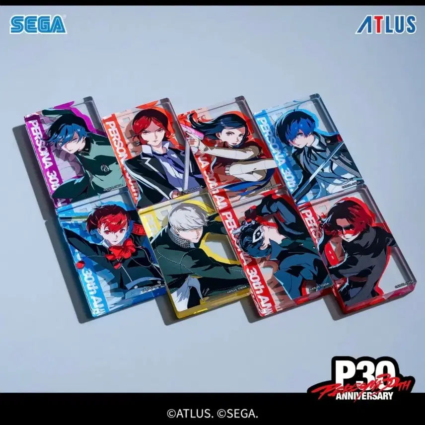 [BUNJANG] Persona 30th Anniversary Acrylic Block Full Set / 페르소나 30주년 아크릴 블럭 전종 세트