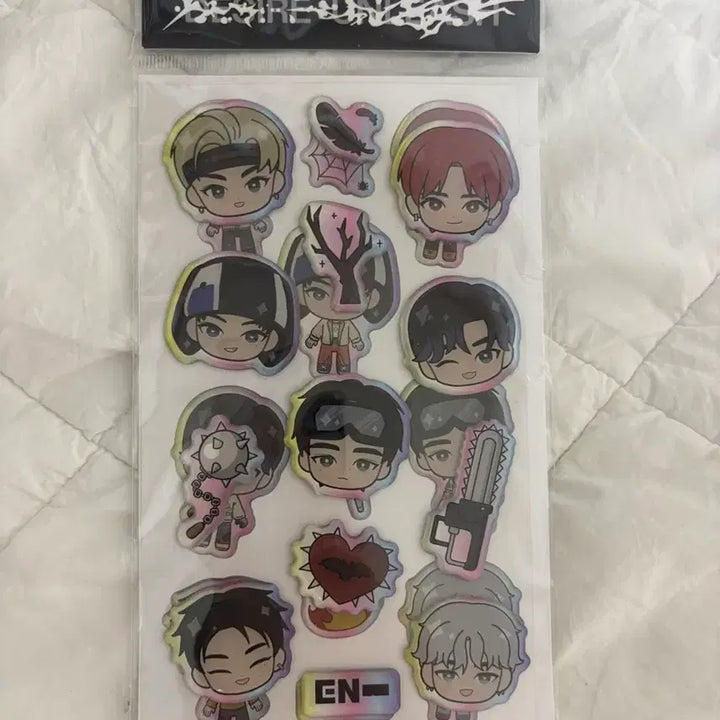 [BUNJANG] ENHYPEN Miniso Sticker Set / 엔하니픈 미니소 스티커