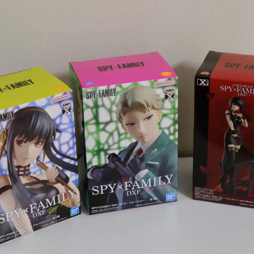 [BUNJANG] Spy x Family DXF Figure Set (Loid, Yor) / DXF 스파이패밀리 피규어 개봉 세트 판매