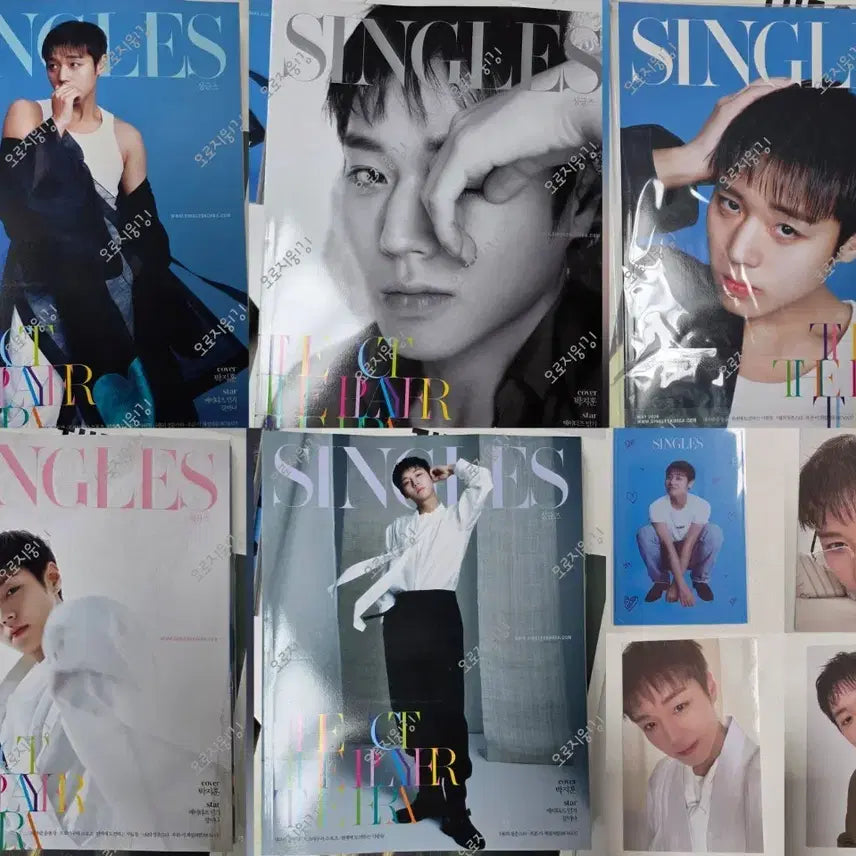 [BUNJANG] Park Ji Hoon Singles Magazine May 2026 Photocard Bundle Set / 싱글즈 2026-5월 박지훈(포카포함