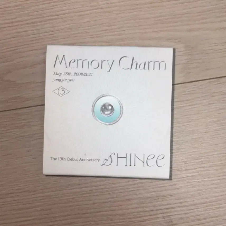 [BUNJANG] SHINEE Taemin 13th Anniversary Memory Charm Necklace / 샤이니 태민 메모리참 SHINEE 13주년 기념 Memory Charm