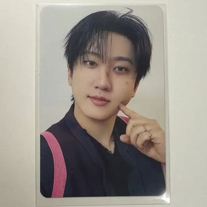 [BUNJANG] Stray Kids Changbin Double-Sided Photocard - Run It Seoul D2 Gift / 스트레이 키즈 런잇 서울 입장 기프트 2일차 창빈 양면포카