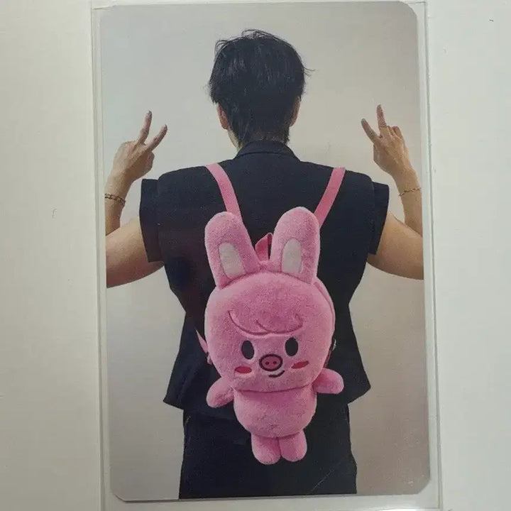 [BUNJANG] Stray Kids Changbin Double-Sided Photocard - Run It Seoul D2 Gift / 스트레이 키즈 런잇 서울 입장 기프트 2일차 창빈 양면포카