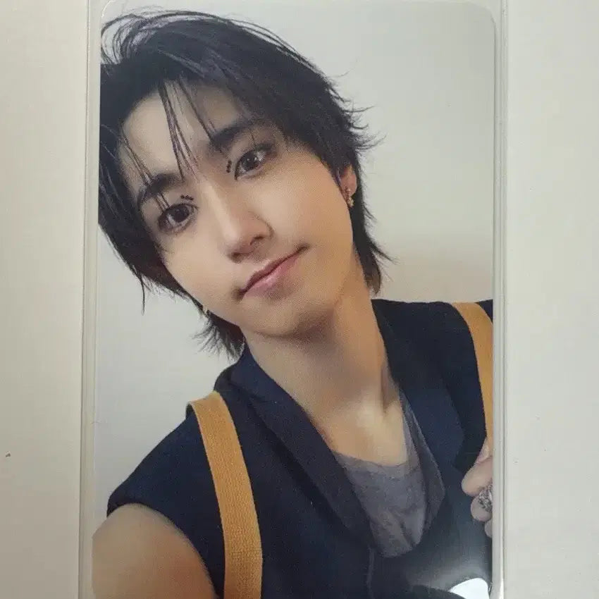 [BUNJANG] Stray Kids Han Jisung Double-Sided Photocard (RUN IT SEOUL D2) / 스트레이 키즈 런잇 서울 입장 기프트 2일차 한지성 양면포카