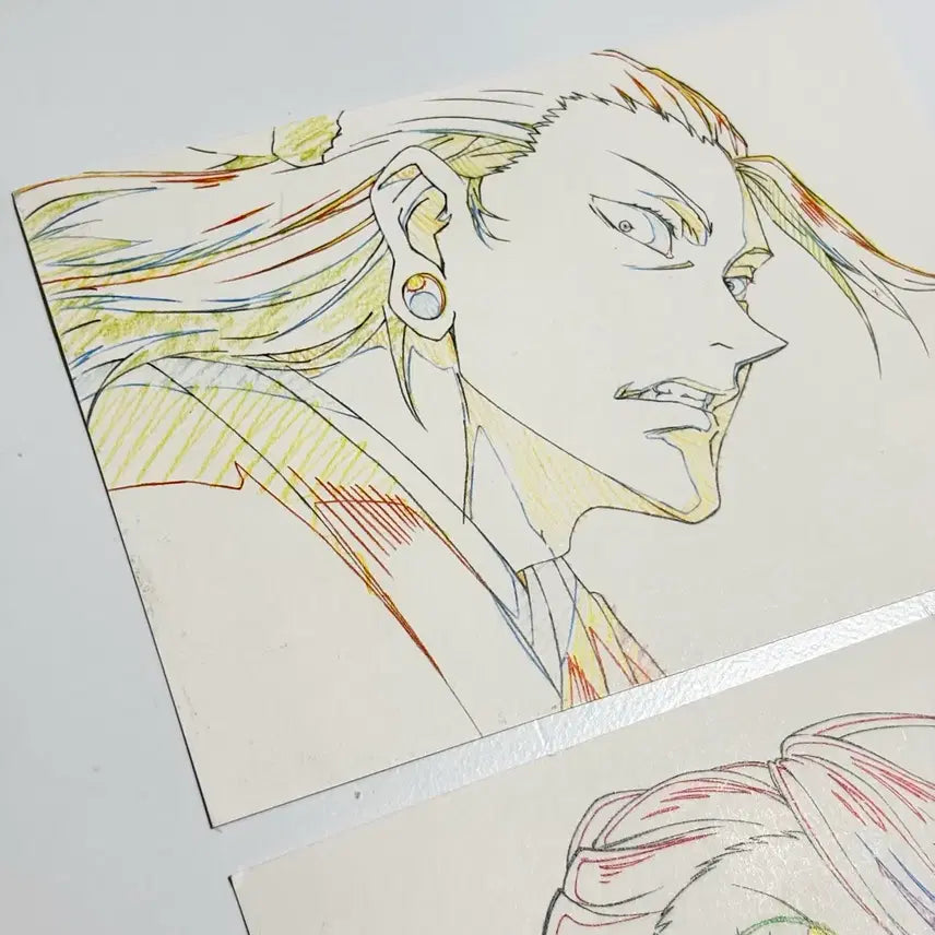 [BUNJANG] Jujutsu Kaisen Yongsan Exhibition Special Edition Postcard Set (Geto &amp; Maki) / 주술회전 용산전시 특전엽서 게토/마키 2장 일괄