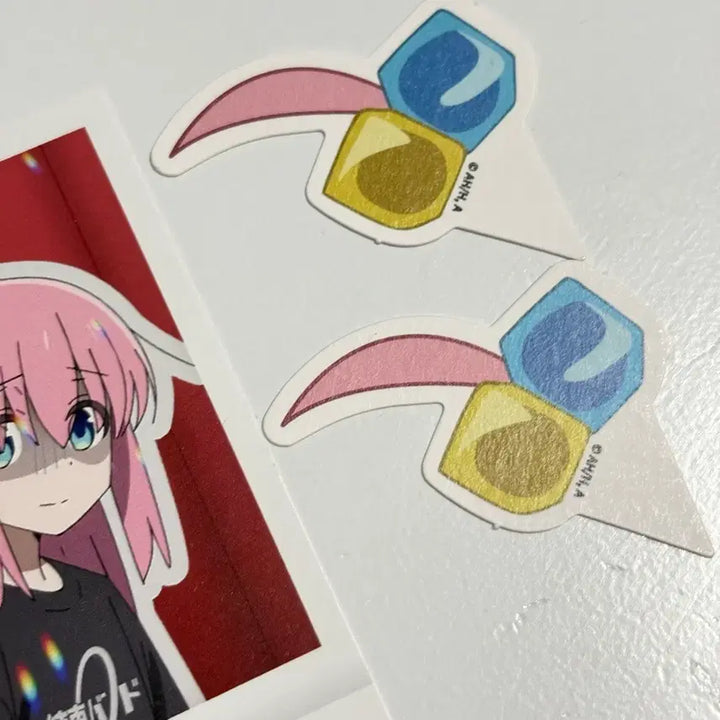 [BUNJANG] Bocchi the Rock! Animate Collaboration Cafe Hitori Photocard &amp; Dessert Picks Set / 애니메이트 봇치더록 콜라보 카페 특전 히토리