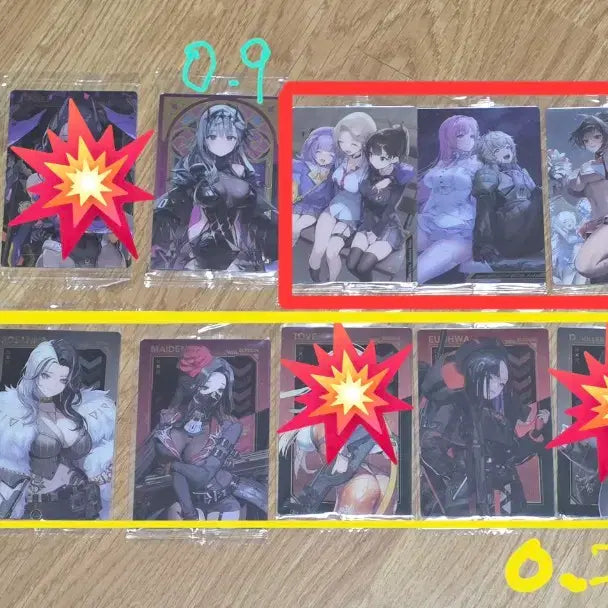 [BUNJANG] Nikke Wafer 3rd Edition Grave Modernia Collectible Card / (개별,일괄)니케 웨하스 3탄 그레이브 모더니아
