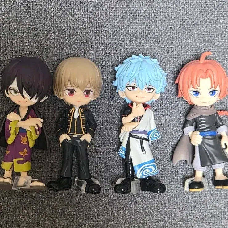 [BUNJANG] Gintama Gachapon Figures Bundle Set: Gintoki, Kamui, Okita, Shinsuke / 일괄) 은혼 부시로드 긴토키 카무이 오키타 신스케  팔버스 피규어 가챠 랜덤