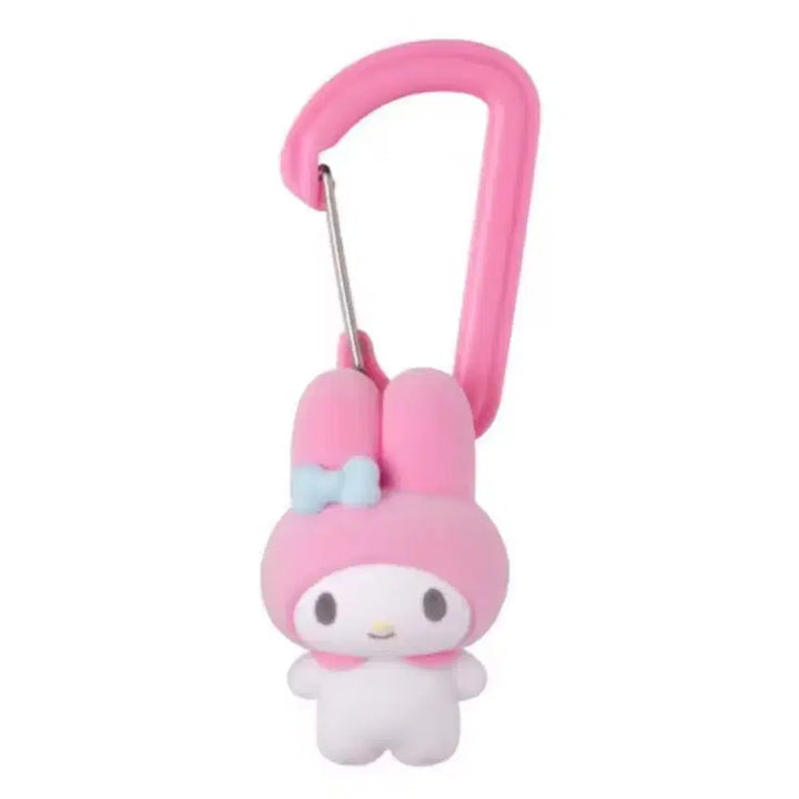 [BUNJANG] Sanrio My Melody Carabiner + Scooter Series Figure Set / 산리오 마이멜로디 카라비나 + 스쿠터 시리즈 피규어 세트