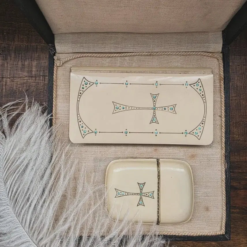 [BUNJANG] AVE MARIA Prayer Book with Wooden Rosary (1904) / 아베 마리아(AVE MARIA) 기도서
