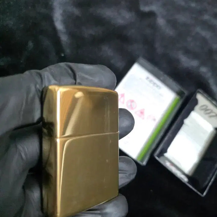 [BUNJANG] Zippo 007 Limited Edition Gold Lighter / zippo 지포 007 한정판 골드 라이터 정품