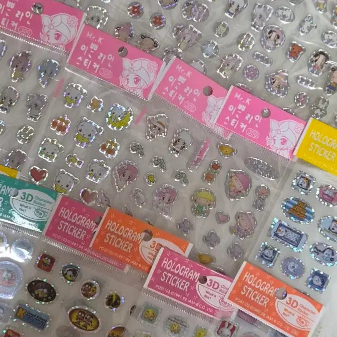 [BUNJANG] Vintage Stickers Set / 고전문구 고전스티커