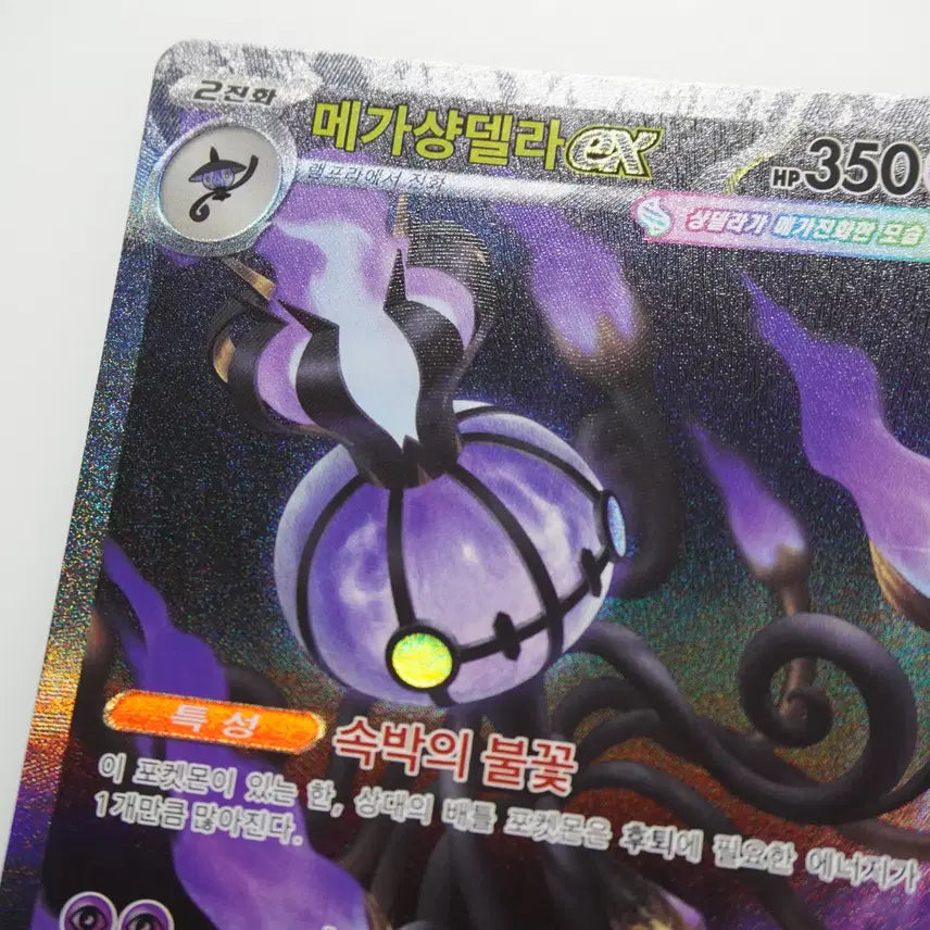 [BUNJANG] Mega Tyranitar ex SAR Korean Version / 메가샹델라ex SAR (상태아주좋음!)