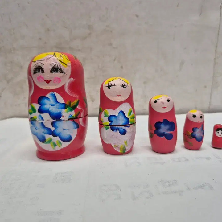 [BUNJANG] Matryoshka Russian Nesting Dolls / 마트료시카 인형 (러시아 나무 인형) (660) (운임비 따로)