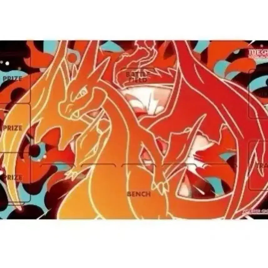 [BUNJANG] Pokemon TCG Playmat Mega Charizard X &amp; Y / 포켓몬카드 플레이매트 메가리자몽 x &amp; y 급처