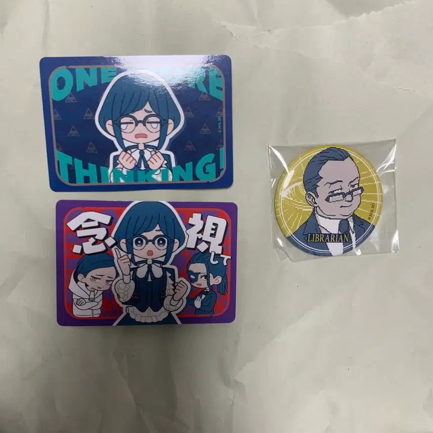 [BUNJANG] Urban Legend Deconstruction Center Nationwide Tour Card and Badge Set / 도시전설 해체센터 전국대순회 카드, 뱃찌