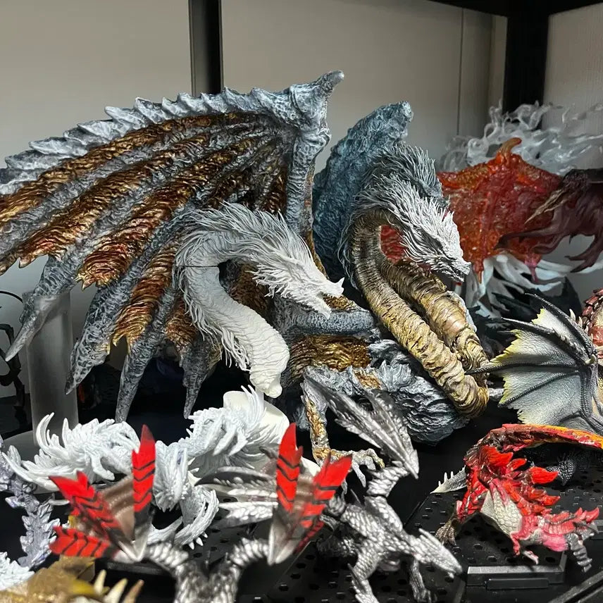 [BUNJANG] Elden Ring Dragonlord Placidusax Resin Kit - Completed Model / 엘든링 용왕 플라키두삭스 레진킷 완성품