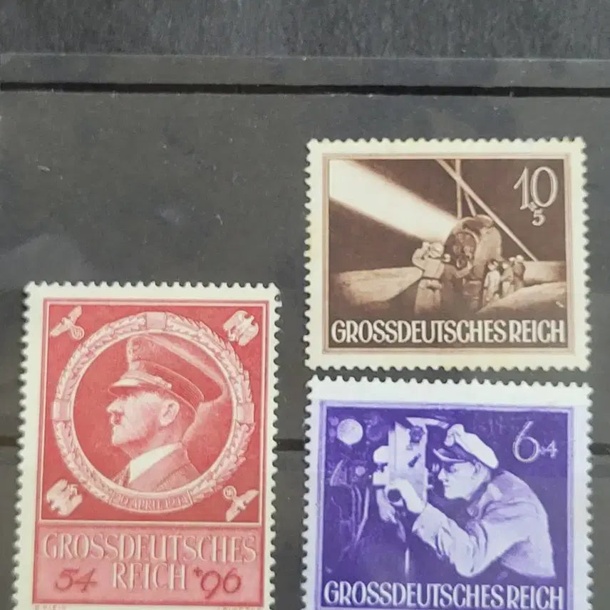 [BUNJANG] 1940s German Hitler Era Stamps Collection (11 Types) / (독일우표)1940년대 독일히틀러시대 우표 11종 모음집
