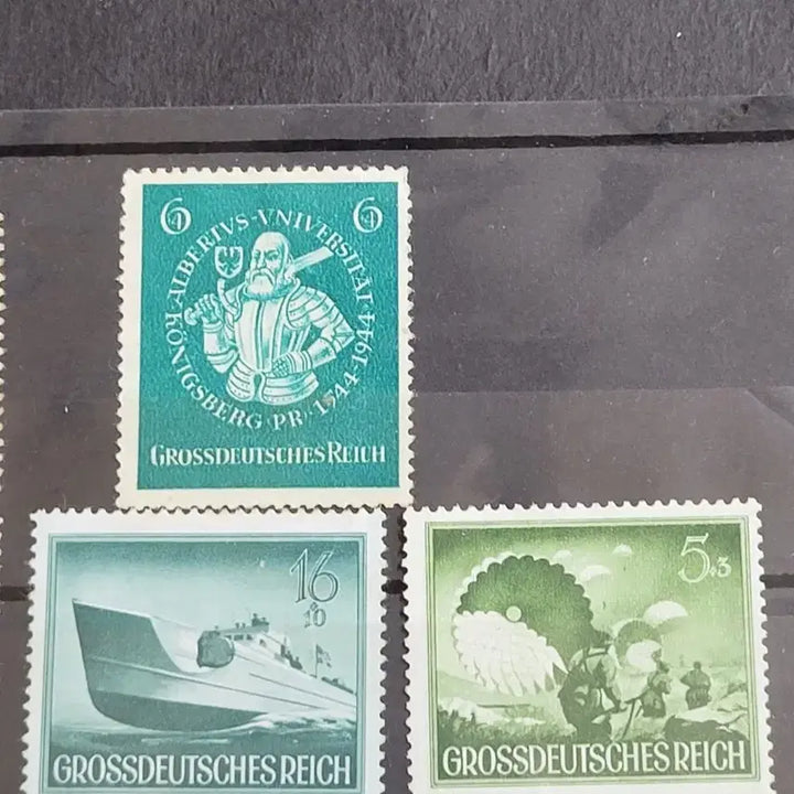 [BUNJANG] 1940s German Hitler Era Stamps Collection (11 Types) / (독일우표)1940년대 독일히틀러시대 우표 11종 모음집