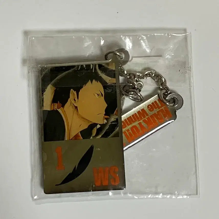 [BUNJANG] Haikyuu Daichi Metal Keychain (Sealed) / (미개봉)하이큐 다이치 메탈 키링