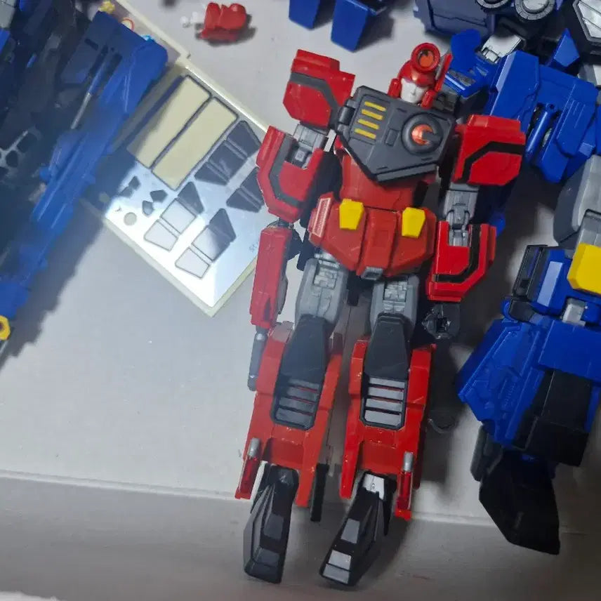 [BUNJANG] GaoGaiGar HG Choryujin Set / 가오가이가 프라모델 HG 초룡신 2세트