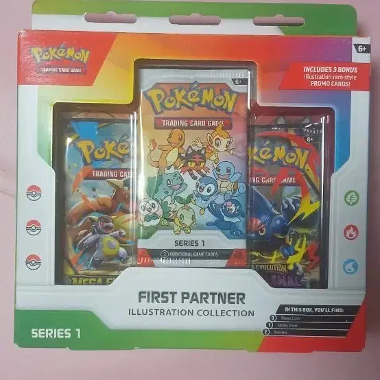 [BUNJANG] Pokemon TCG: North America 1st Partner Series 1 Illustration Collection - 2 Box Bundle Set (Sealed) / 북미 퍼스트파트너 시리즈1 2박스 일괄