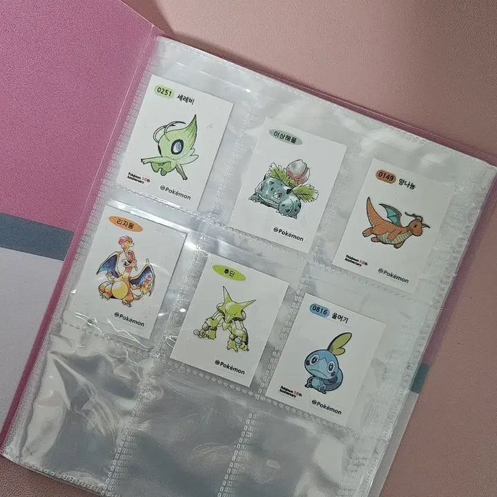 [BUNJANG] Pokemon Sticker Binder Album / 포켓몬스터 띠부띠부씰 바인더 앨범