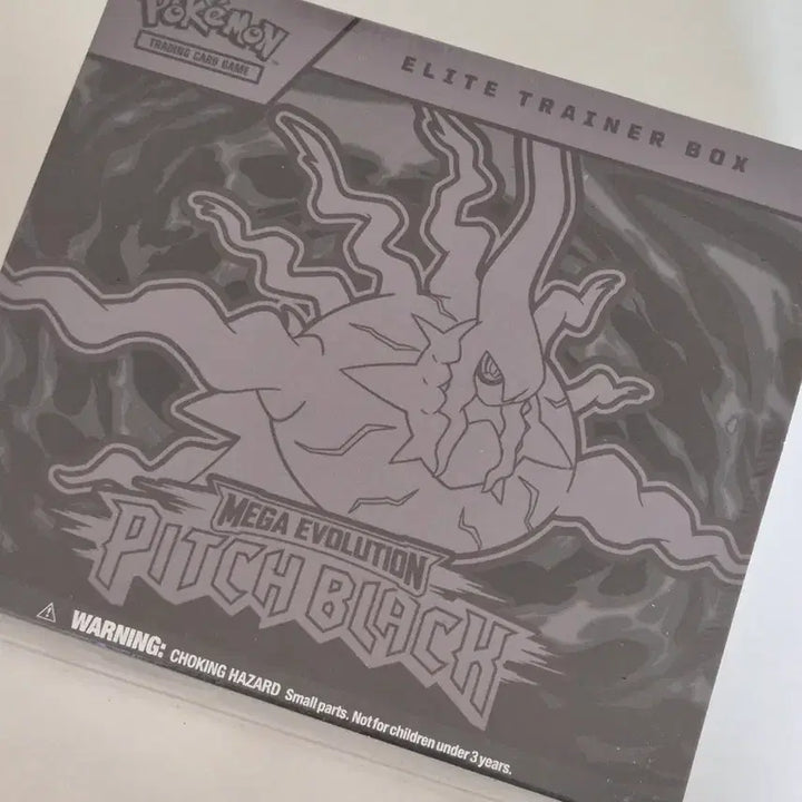 [BUNJANG] Pokemon TCG Mega Evolution Pitch Black Elite Trainer Box Factory Sealed / 포켓몬 TCG 메가 에볼루션 피치 블랙 엘리트 트레이너 박스Pokemon Mega Evolution Pitch Black Elite Trainer Box Factory Seal
