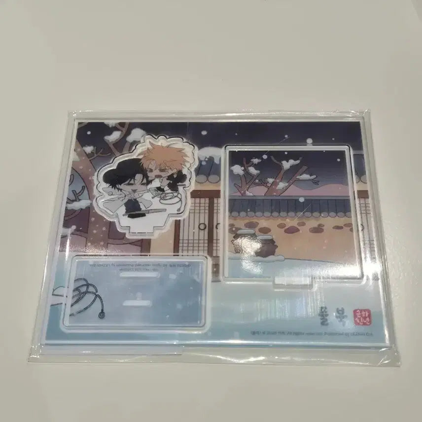 [BUNJANG] Full Book Traditional Play Acrylic Stand Rebom Cafe Lucky Draw Photocard / 풀북 전통놀이 아크릴 스탠드 카페 레봄 근하신년 포카X