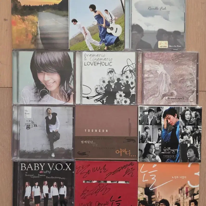 [BUNJANG] Various Artists K-Pop Compilation CDs / 어반자카파, 럼블피쉬, 브라운 아이즈, 러브홀릭, 윤건, 노을, 베이비복스  CD