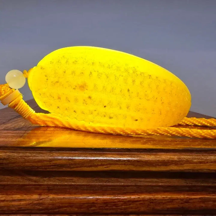 [BUNJANG] Corn Shaped Agate Stone Norigae - Good Energy Mineral Stone / 26080402 좋은 기운을 주는 옥수수 모양 마노석 노리개 광물 수석 팝니다