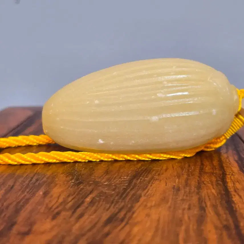 [BUNJANG] Corn Shaped Agate Stone Norigae - Good Energy Mineral Stone / 26080402 좋은 기운을 주는 옥수수 모양 마노석 노리개 광물 수석 팝니다