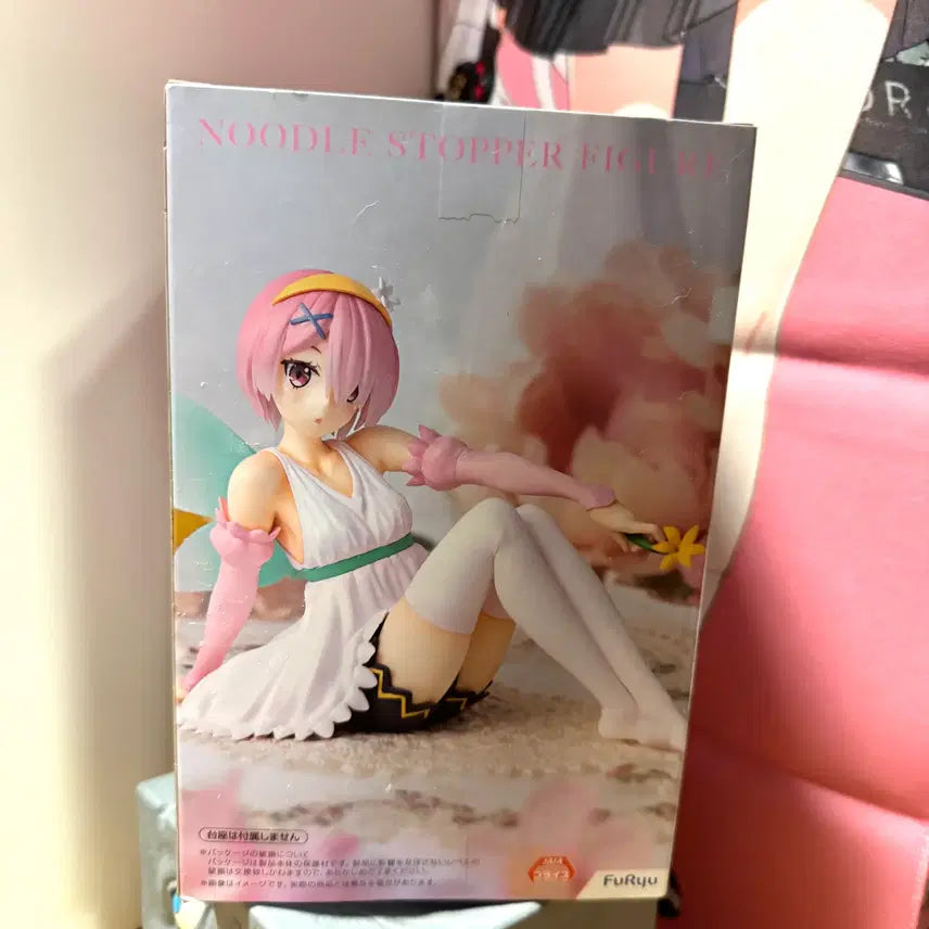 [BUNJANG] Re:Zero Ram Noodles Stopper Figure (Sealed) / [미개봉] 리제로부터시작하는이세계생활 후류 람 누들스토퍼 피규어