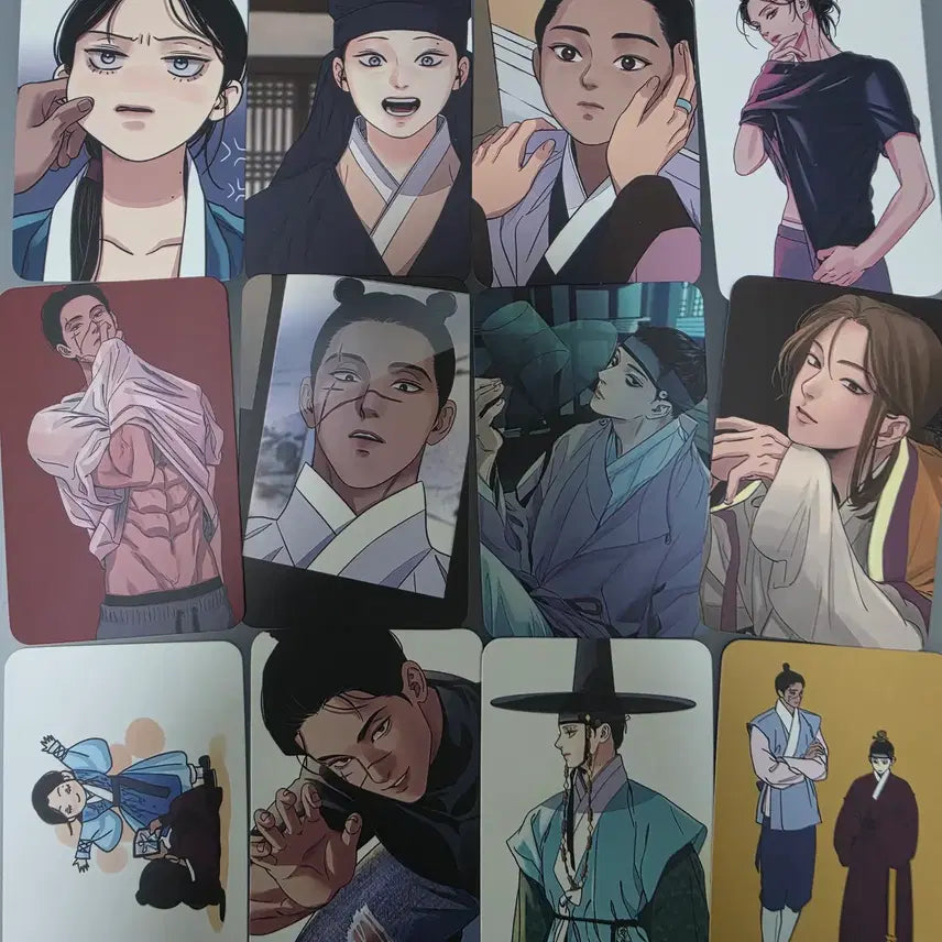 [BUNJANG] Toonique Collaboration Cafe Visit Photocard Bundle Set / 투니크 콜라보카페 방문 포토카드 방포 칼과꽃 칼 일괄 양도