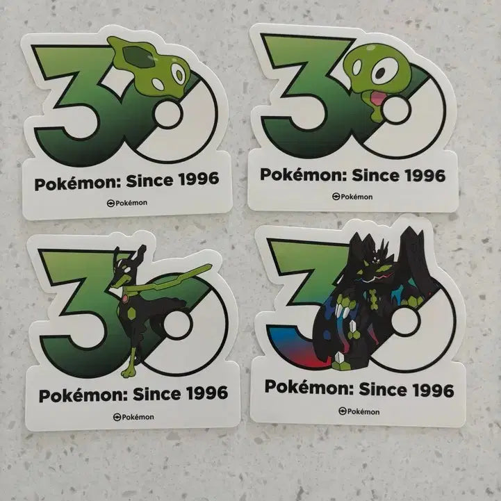 [BUNJANG] Pokemon 30th Anniversary Sticker - Zygarde Series / 포켓몬 30주년 스티커 지가르데 시리즈