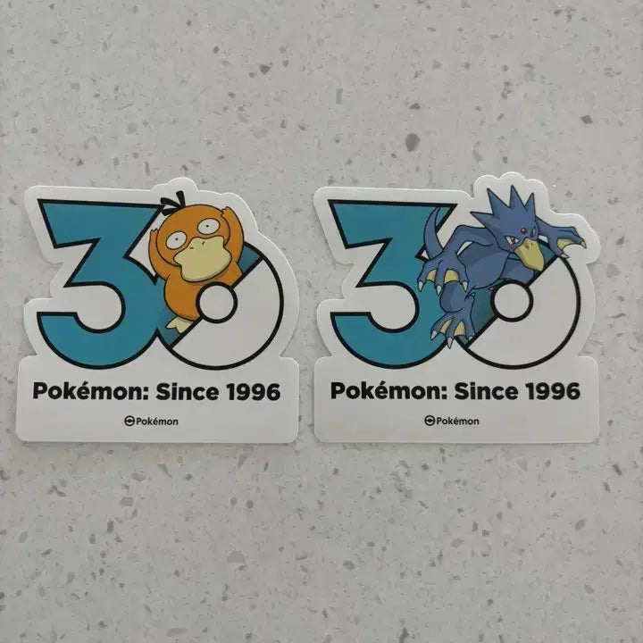 [BUNJANG] Pokemon 30th Anniversary Golduck Series Stickers / 포켓몬 30주년 스티커 고라파덕 시리즈
