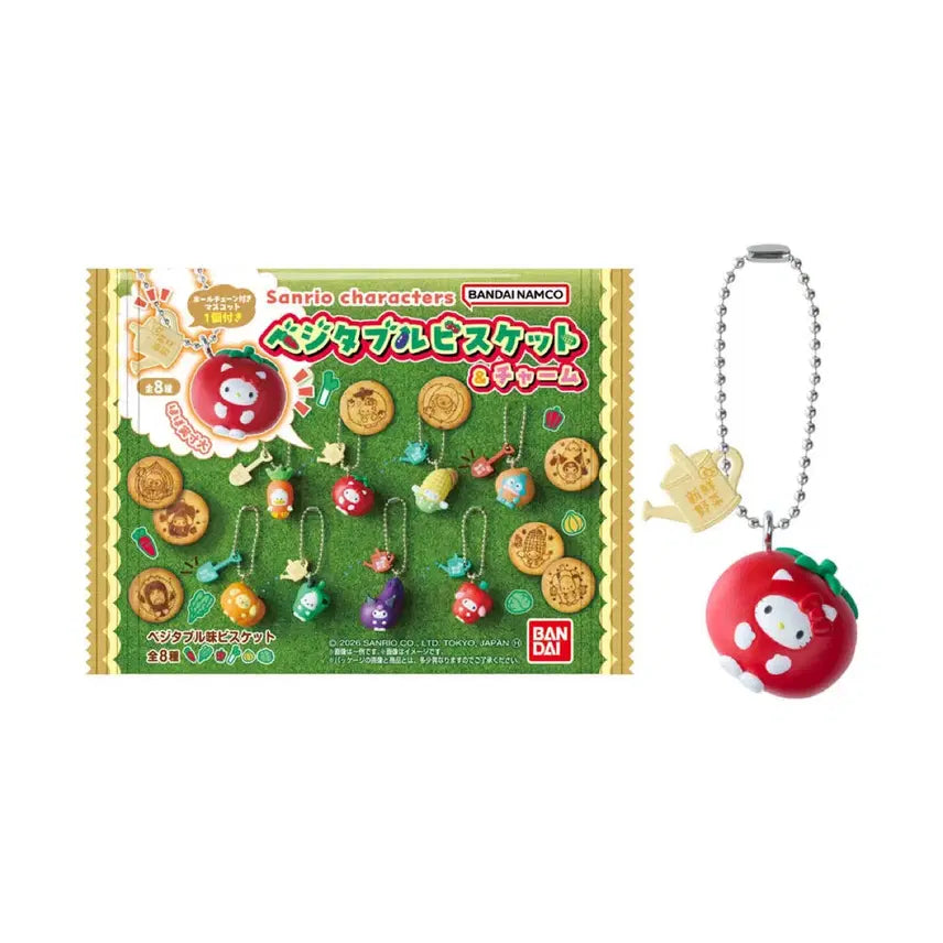 [BUNJANG] Sanrio Hello Kitty Vegetable Gacha Keyring Hanger Bundle Set / 헬로키티 키링 행거 가챠 야채 산리오 일괄