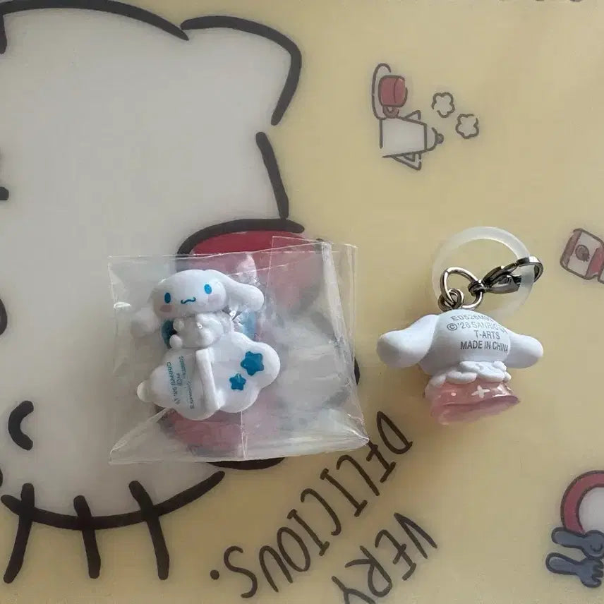 [BUNJANG] Cinnamoroll Keychain Hanger Gacha Bundle Set / 산리오 키링 행거 가챠 별빛천사 시나모롤
