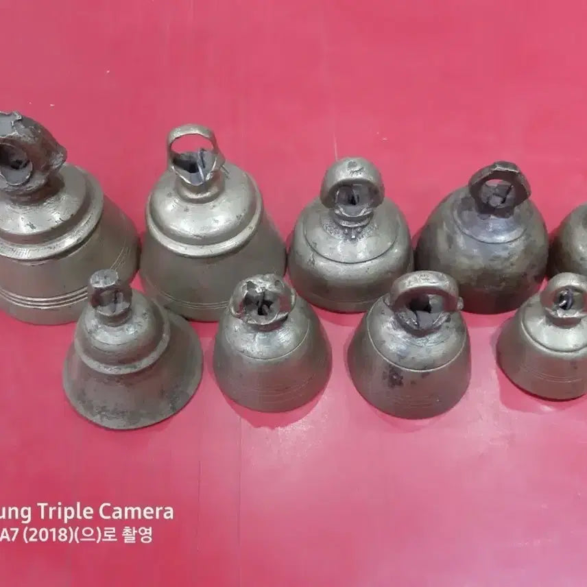 [BUNJANG] Antique Brass Bell Set / 앤틱 황동 종 세트