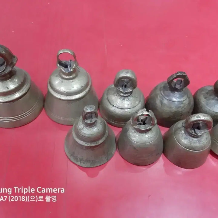 [BUNJANG] Antique Brass Bell Set / 앤틱 황동 종 세트