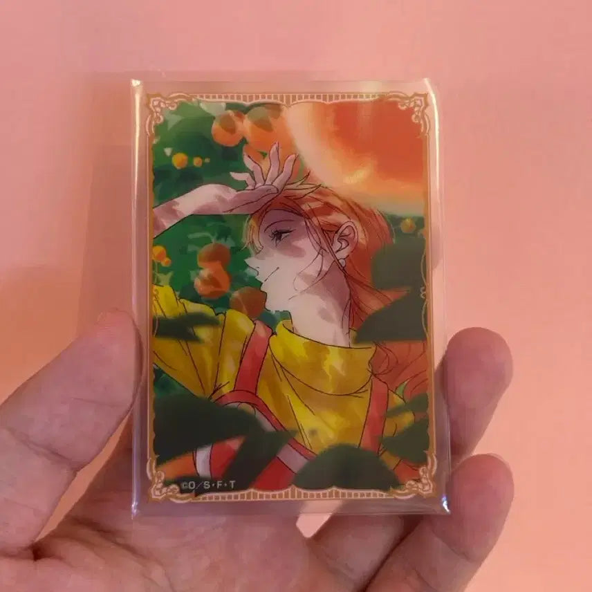 [BUNJANG] One Piece Straw Hat Store Nami Clear Card / 원피스 무기와라 스토어 나미 클리어 카드
