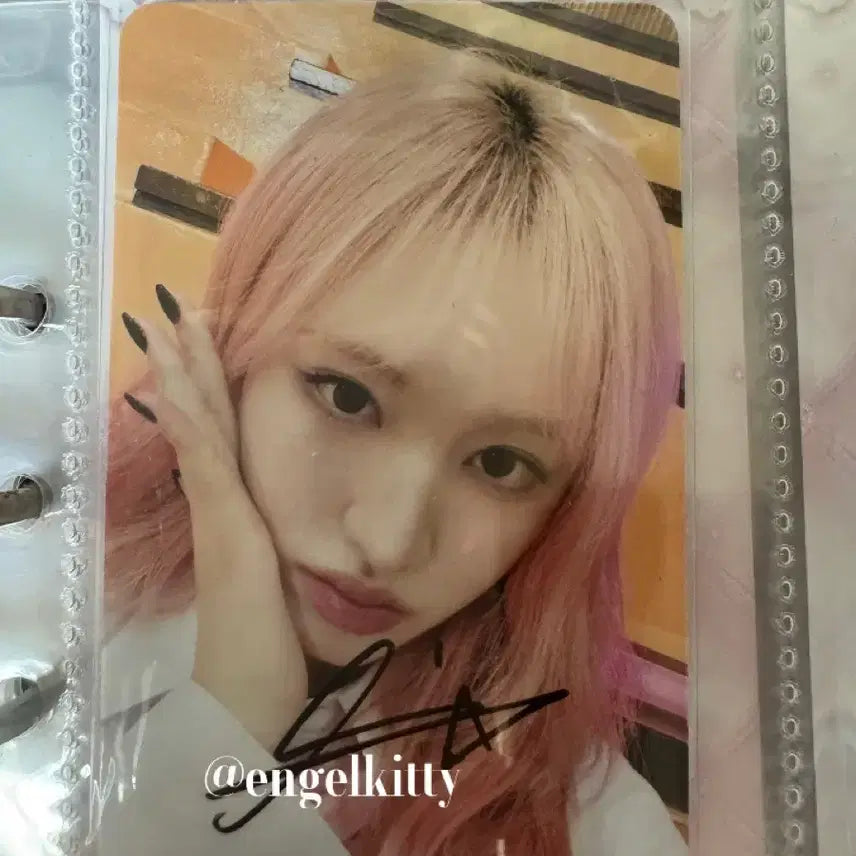 [BUNJANG] IVE Liz Signed Photocard Unicorn (Limited Edition) / 아이브 리즈 싸인포카 양도 교환 싸포싸폴유니콘마세티공방공카