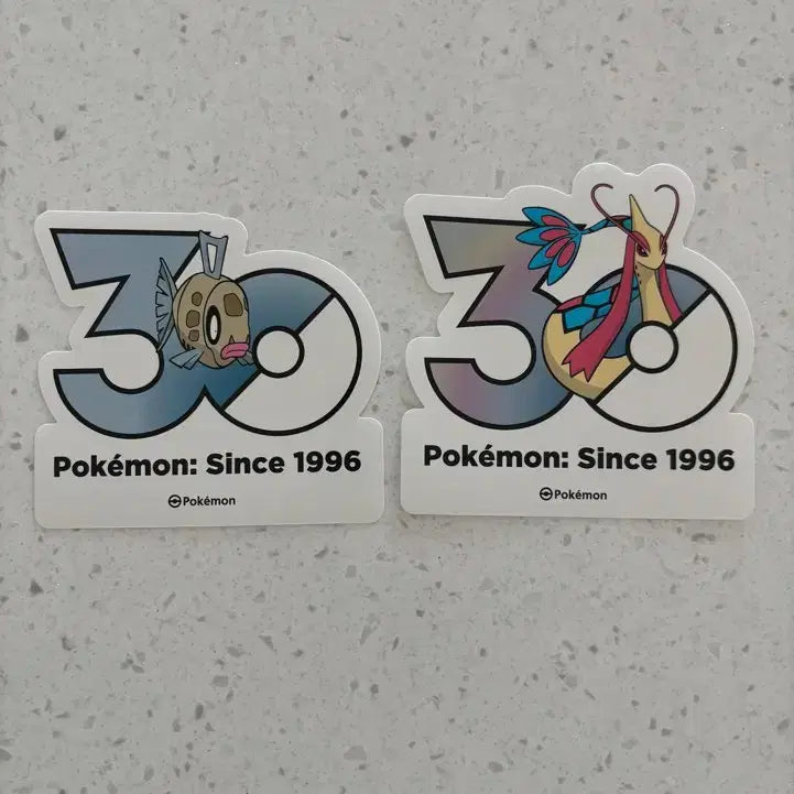 [BUNJANG] Pokemon 30th Anniversary Milotic Sticker Series / 포켓몬 30주년 스티커 밀로틱 시리즈