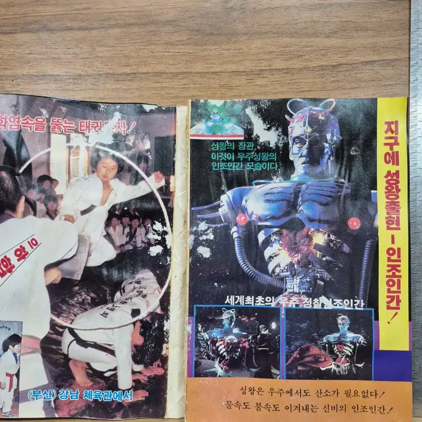 [BUNJANG] Black Belt Magazine January 1990 Issue / 블랙벨트 1990년 1월호 만화 잡지
