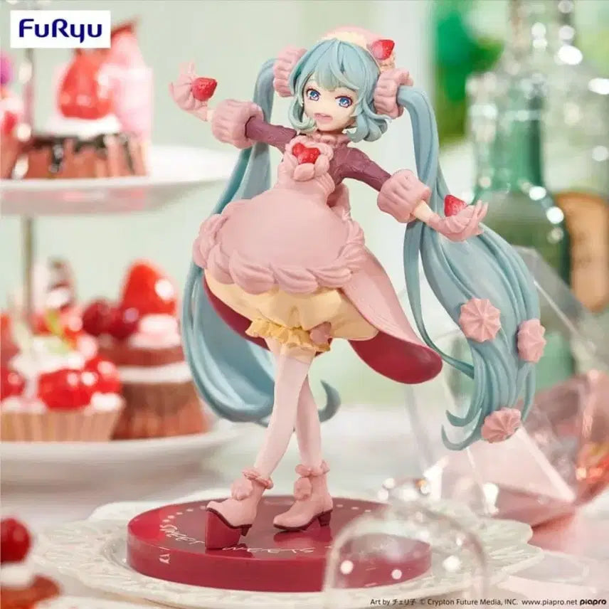 [BUNJANG] Vocaloid Hatsune Miku Strawberry Shortcake Choco Bishoujo Figure (Sealed) / 보컬로이드 하츠네 미쿠 딸기 케이크 쇼트 초코 미소녀 피규어 미개봉