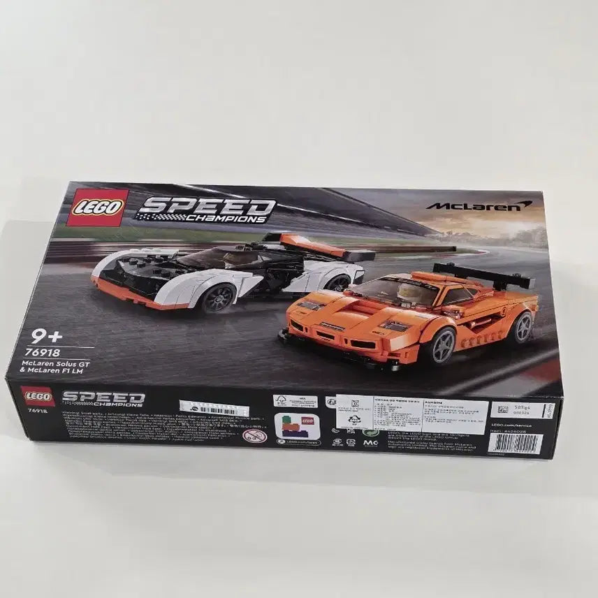 [BUNJANG] LEGO Speed Champions McLaren Solus GT &amp; McLaren F1 LM (76918) / 레고 스피드 챔피언 맥라렌 솔러스 GT &amp; 맥라렌 F1 LM 76918