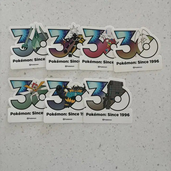 [BUNJANG] Pokemon 30th Anniversary Sticker Ultra Beasts Series / 포켓몬 30주년 스티커 울트라비스트 시리즈