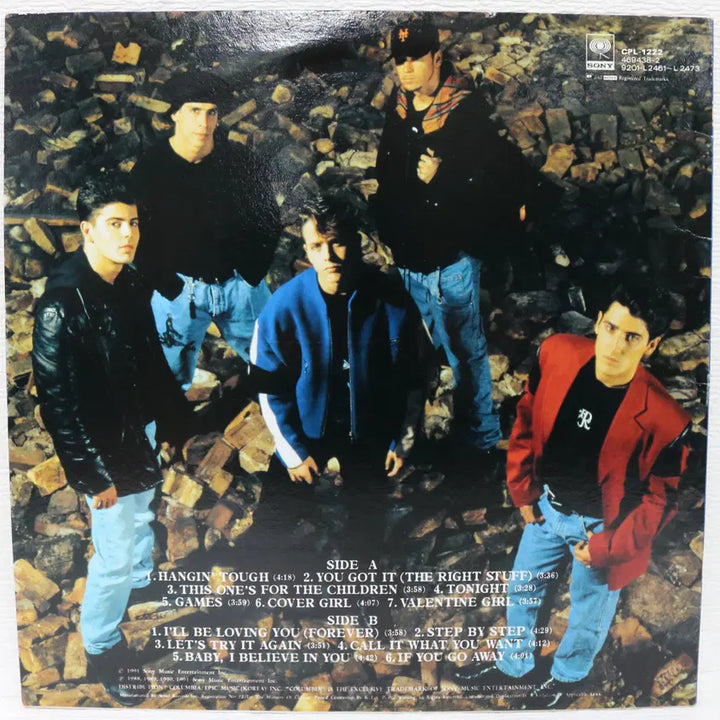 [BUNJANG] New Kids On The Block H.I.T.S. Tour Souvenir Collection LP Record / [NO.6273] New Kids On The Block (H.I.T.S.Tour Souvenir Collection) LP음반